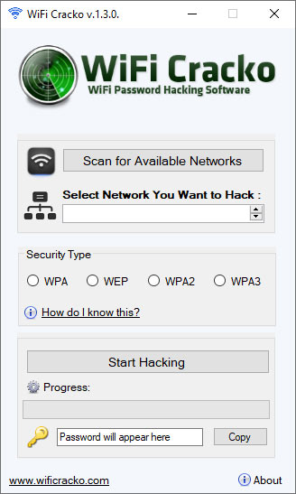 WiFi Hack Tool - WiFi Cracko